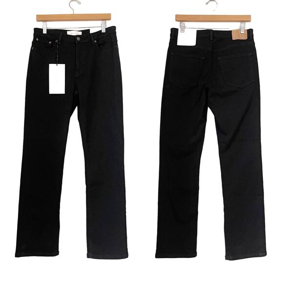 Jeanerica NWT Midtown Fit MW006 Cigarette Slim Straight Jeans in Black Size 30 - Picture 6 of 12